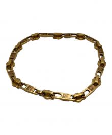 BALENCIAGA（バレンシアガ）の古着「ジッパーリンクチェーンネックレス/Zipper Link Chain Necklace」｜ゴールド