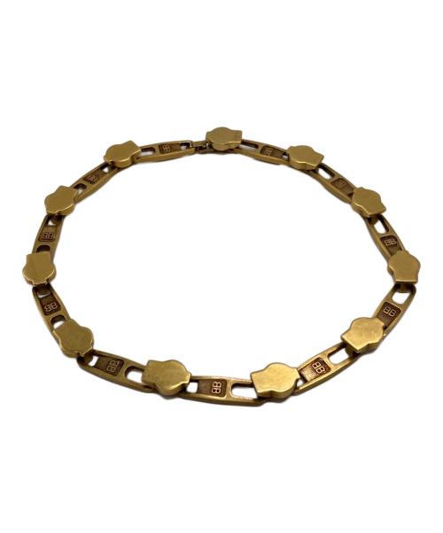 BALENCIAGA（バレンシアガ）BALENCIAGA (バレンシアガ) ジッパーリンクチェーンネックレス/Zipper Link Chain Necklace ゴールドの古着・服飾アイテム