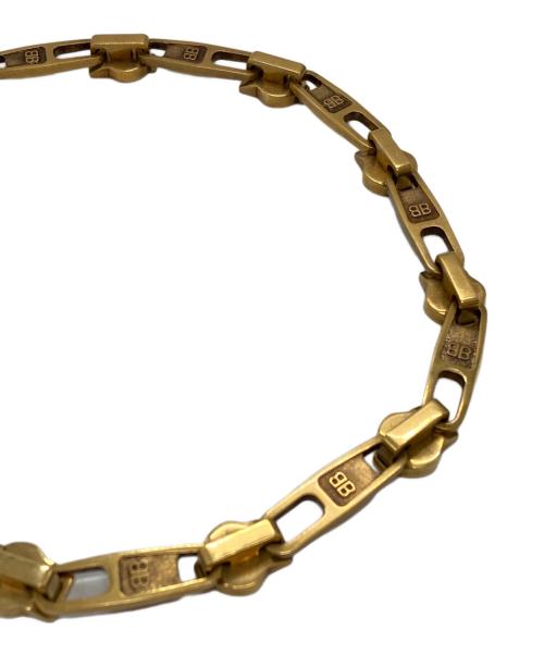 BALENCIAGA（バレンシアガ）BALENCIAGA (バレンシアガ) ジッパーリンクチェーンネックレス/Zipper Link Chain Necklace ゴールドの古着・服飾アイテム