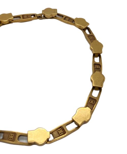 BALENCIAGA（バレンシアガ）BALENCIAGA (バレンシアガ) ジッパーリンクチェーンネックレス/Zipper Link Chain Necklace ゴールドの古着・服飾アイテム