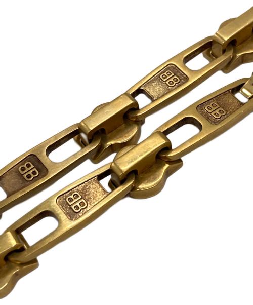 BALENCIAGA（バレンシアガ）BALENCIAGA (バレンシアガ) ジッパーリンクチェーンネックレス/Zipper Link Chain Necklace ゴールドの古着・服飾アイテム