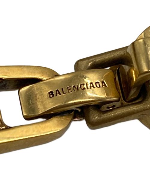 BALENCIAGA（バレンシアガ）BALENCIAGA (バレンシアガ) ジッパーリンクチェーンネックレス/Zipper Link Chain Necklace ゴールドの古着・服飾アイテム