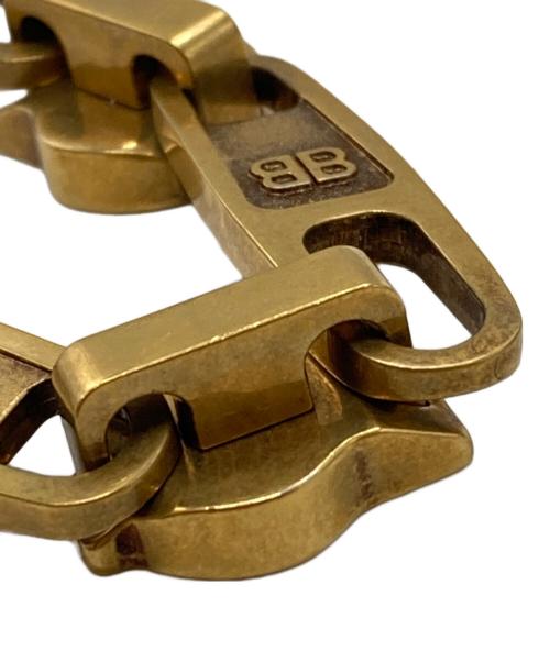 BALENCIAGA（バレンシアガ）BALENCIAGA (バレンシアガ) ジッパーリンクチェーンネックレス/Zipper Link Chain Necklace ゴールドの古着・服飾アイテム