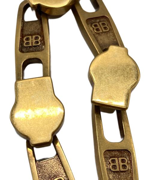 BALENCIAGA（バレンシアガ）BALENCIAGA (バレンシアガ) ジッパーリンクチェーンネックレス/Zipper Link Chain Necklace ゴールドの古着・服飾アイテム