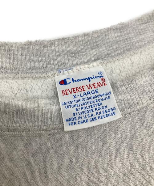 Champion（チャンピオン）Champion (チャンピオン) リバースウィーブスウェット グレー サイズ:XLの古着・服飾アイテム