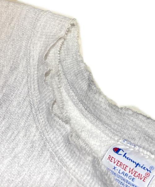 Champion（チャンピオン）Champion (チャンピオン) リバースウィーブスウェット グレー サイズ:XLの古着・服飾アイテム