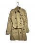BURBERRY LONDON（バーバリーロンドン）の古着「トレンチコート/ザ ケンジントン ミディアム」｜ベージュ