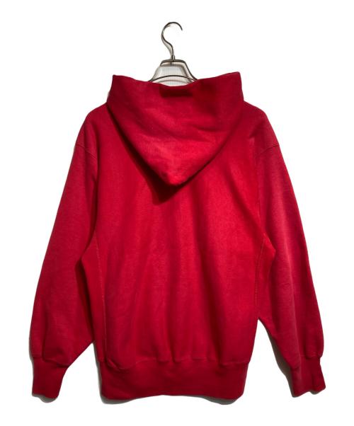 Champion（チャンピオン）Champion (チャンピオン) USA製リバースウィーブフーディー レッド サイズ:XLの古着・服飾アイテム