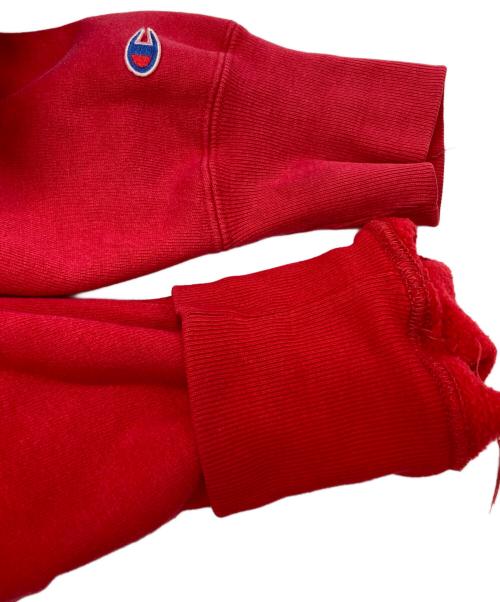 Champion（チャンピオン）Champion (チャンピオン) USA製リバースウィーブフーディー レッド サイズ:XLの古着・服飾アイテム