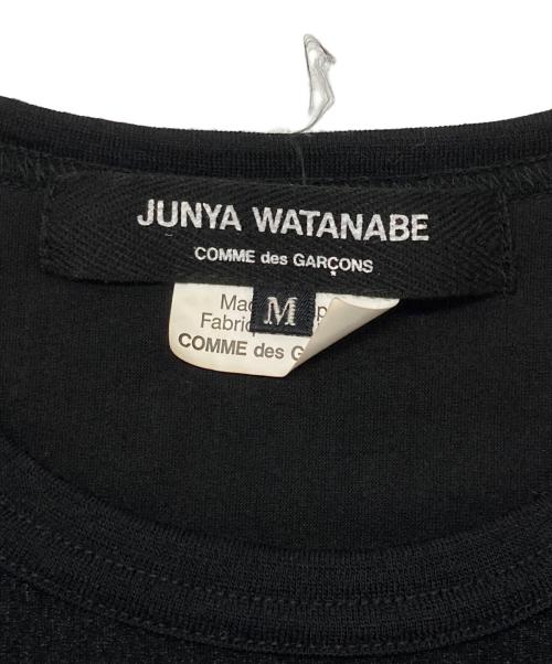 COMME des GARCONS（コムデギャルソン）COMME des GARCONS (コムデギャルソン) 異素材切替L/S Tee ブラック サイズ:Mの古着・服飾アイテム
