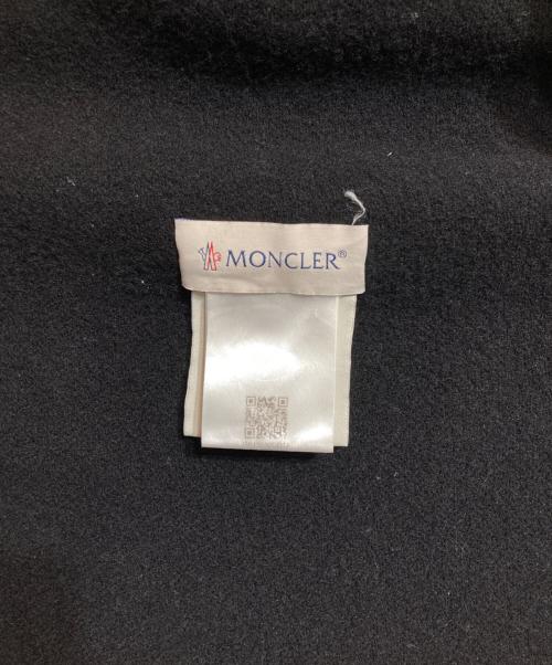 MONCLER（モンクレール）MONCLER (モンクレール) ポンチョコート/マンテラ/フリンジショールコート ブラック サイズ:Freeの古着・服飾アイテム
