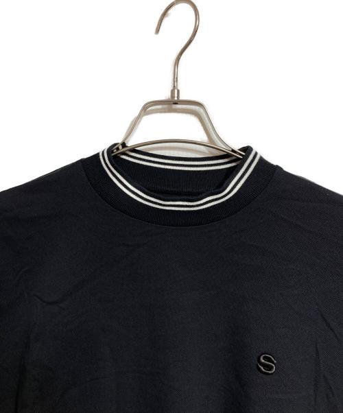 sacai（サカイ）sacai (サカイ) コットンジャージープルオーバー/Cotton Jersey Pullover ブラック サイズ:1の古着・服飾アイテム