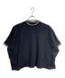 sacai（サカイ）の古着「コットンジャージープルオーバー/Cotton Jersey Pullover」｜ブラック