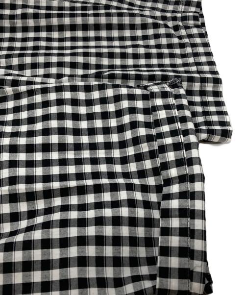 Porter Classic（ポータークラシック）Porter Classic (ポータークラシック) GINGHAM CHECK PEACE PANTS/ギンガムチェック ピースパンツ ブラック×ホワイト サイズ:XSの古着・服飾アイテム