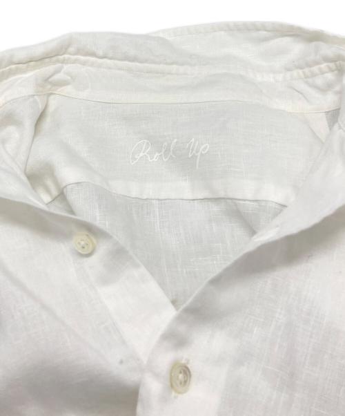 Porter Classic（ポータークラシック）Porter Classic (ポータークラシック) roll up linen shirt / ロールアップリネンシャツ ホワイト サイズ:XSの古着・服飾アイテム