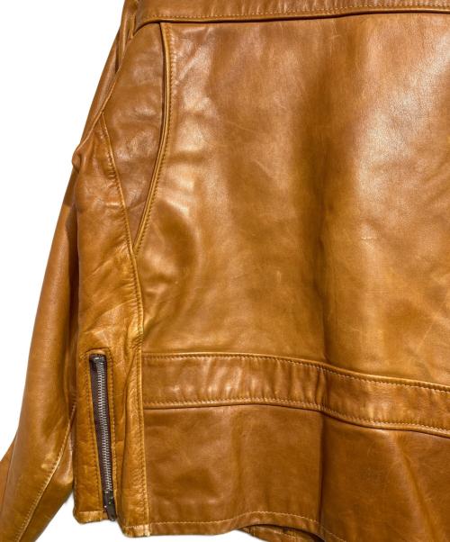 Schott（ショット）Schott (ショット) ライナー付レザージャケット ブラウン サイズ:14の古着・服飾アイテム