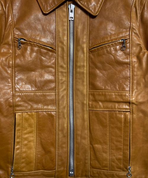 Schott（ショット）Schott (ショット) ライナー付レザージャケット ブラウン サイズ:14の古着・服飾アイテム