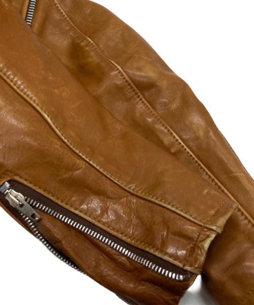 Schott（ショット）Schott (ショット) ライナー付レザージャケット ブラウン サイズ:14の古着・服飾アイテム