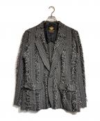 MAISON SPECIALメゾンスペシャル）の古着「Dress-fit 2b Tailored jacket/ドレスフィット2Bテーラードジャケット」｜グレー