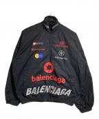 BALENCIAGAバレンシアガ）の古着「Top League track Jacket/トップリーグトラックジャケット」｜ブラック