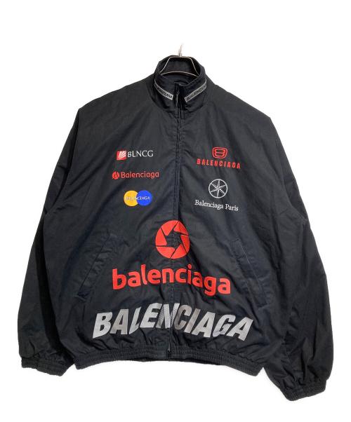 BALENCIAGA（バレンシアガ）BALENCIAGA (バレンシアガ) Top League track Jacket/トップリーグトラックジャケット ブラック サイズ:Sの古着・服飾アイテム