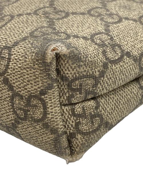 GUCCI（グッチ）GUCCI (グッチ) GGキャンバスシェリーラインショルダーバッグ ベージュの古着・服飾アイテム