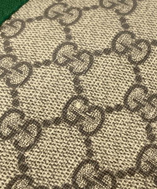 GUCCI（グッチ）GUCCI (グッチ) GGキャンバスシェリーラインショルダーバッグ ベージュの古着・服飾アイテム