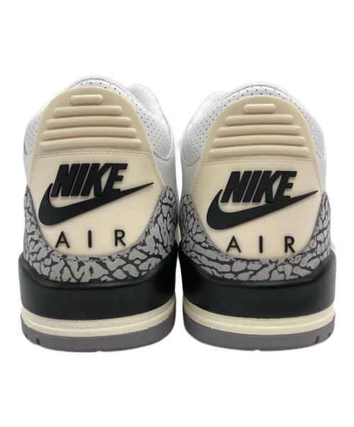 NIKE（ナイキ）NIKE (ナイキ) Air Jordan 3 Retro/エアジョーダン3レトロ ホワイト サイズ:27㎝の古着・服飾アイテム