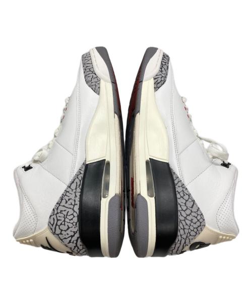 NIKE（ナイキ）NIKE (ナイキ) Air Jordan 3 Retro/エアジョーダン3レトロ ホワイト サイズ:27㎝の古着・服飾アイテム