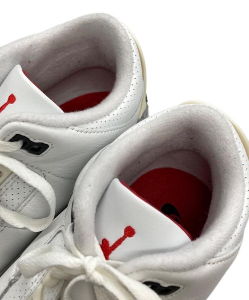 NIKE（ナイキ）NIKE (ナイキ) Air Jordan 3 Retro/エアジョーダン3レトロ ホワイト サイズ:27㎝の古着・服飾アイテム