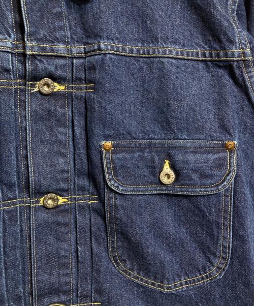 LEE（リー）LEE (リー) COWBOY (S)101-J WWⅡ MODEL/カウボーイ デニムジャケット インディゴ サイズ:Lの古着・服飾アイテム