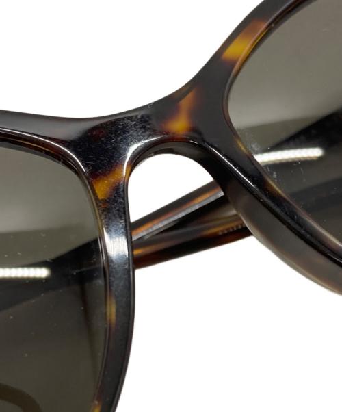 CHANEL（シャネル）CHANEL (シャネル) パントシェイプサングラス ブラウン サイズ:54□17-140の古着・服飾アイテム