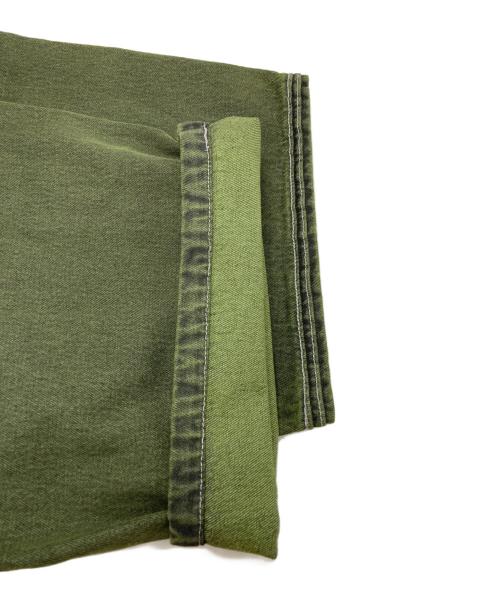 PARANOID（パラノイド）PARANOID (パラノイド) TATAMI BAGGY DENIM/畳バギーデニム グリーン サイズ:Mの古着・服飾アイテム