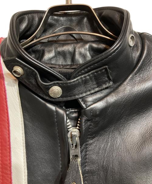 Schott（ショット）Schott (ショット) シングルライダースジャケット ブラック サイズ:38の古着・服飾アイテム