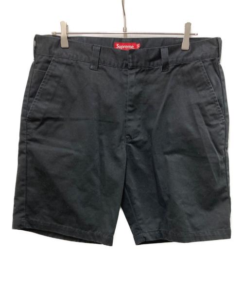 SUPREME（シュプリーム）Supreme (シュプリーム) ハーフパンツ ブラック サイズ:34の古着・服飾アイテム