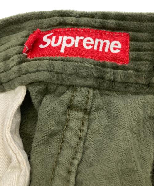SUPREME（シュプリーム）Supreme (シュプリーム) wide wale corduroy cargo pant グリーン サイズ:34の古着・服飾アイテム