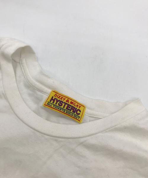Hysteric Glamour（ヒステリックグラマー）Hysteric Glamour (ヒステリックグラマー) SMOKING GIRL Tシャツ ホワイト サイズ:Freeの古着・服飾アイテム