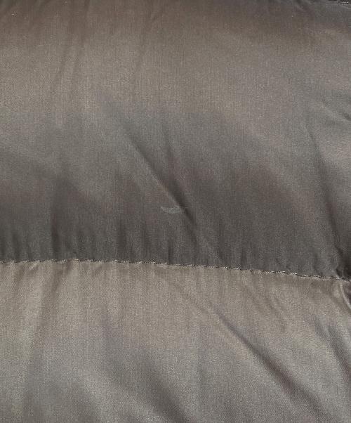 EMMETI（エンメティ）EMMETI (エンメティ) ムートン切替ダウンコート ブラウン サイズ:38の古着・服飾アイテム