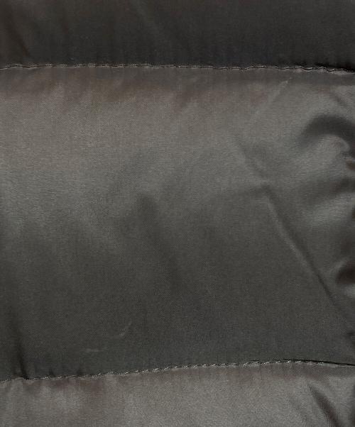 EMMETI（エンメティ）EMMETI (エンメティ) ムートン切替ダウンコート ブラウン サイズ:38の古着・服飾アイテム