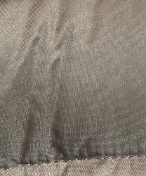 EMMETI（エンメティ）EMMETI (エンメティ) ムートン切替ダウンコート ブラウン サイズ:38の古着・服飾アイテム