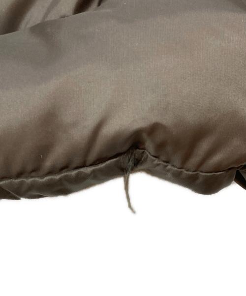 EMMETI（エンメティ）EMMETI (エンメティ) ムートン切替ダウンコート ブラウン サイズ:38の古着・服飾アイテム