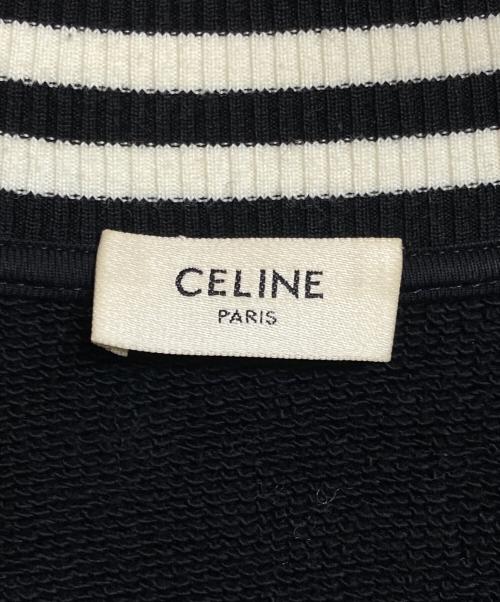 CELINE（セリーヌ）CELINE (セリーヌ) Teddy College Jacket/カレッジテディジャケット ブラック サイズ:Sの古着・服飾アイテム