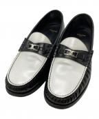 CELINEセリーヌ）の古着「ルコ トリオンフ ローファー/LUCOTRIOMPHE」｜ブラック