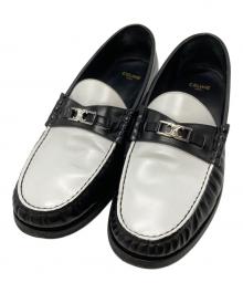 CELINE（セリーヌ）の古着「ルコ トリオンフ ローファー/LUCOTRIOMPHE」｜ブラック