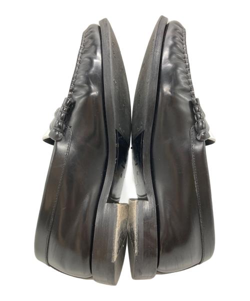 CELINE（セリーヌ）CELINE (セリーヌ) ルコ トリオンフ ローファー/LUCOTRIOMPHE ブラック サイズ:41の古着・服飾アイテム