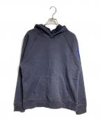 CHROME HEARTSクロムハーツ）の古着「クロスパッチパーカー」｜ネイビー