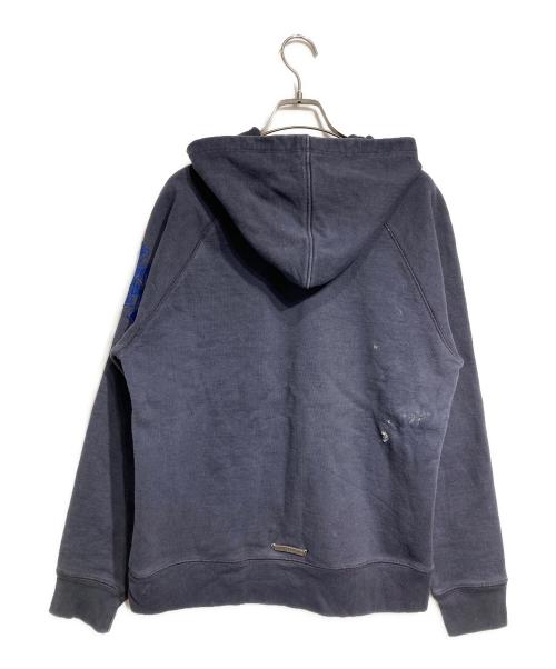 CHROME HEARTS（クロムハーツ）CHROME HEARTS (クロムハーツ) クロスパッチパーカー ネイビー サイズ:Sの古着・服飾アイテム