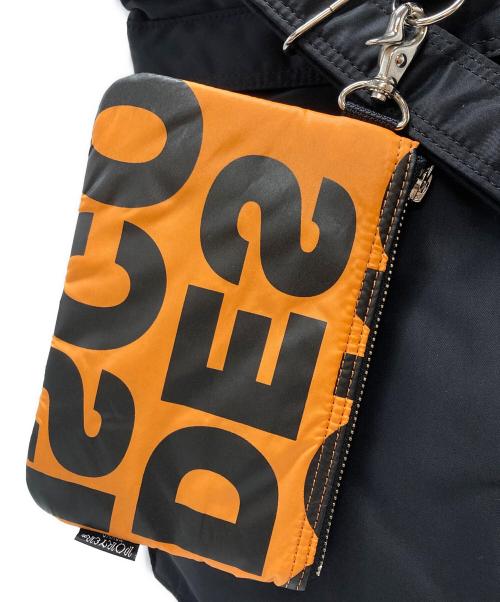 PORTER（ポーター）PORTER (ポーター) COMME des GARCONS (コムデギャルソン) HELMET BAG(M)/ヘルメットバッグ/タンカー ブラックの古着・服飾アイテム