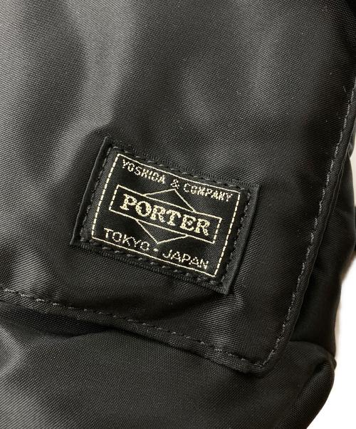PORTER（ポーター）PORTER (ポーター) COMME des GARCONS (コムデギャルソン) HELMET BAG(M)/ヘルメットバッグ/タンカー ブラックの古着・服飾アイテム