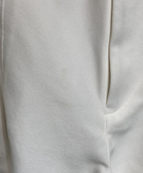 BLACK COMME des GARCONS（ブラックコムデギャルソン）BLACK COMME des GARCONS (ブラックコムデギャルソン) ポリエステルバギーショーツ/polyester baggy shorts ホワイト サイズ:Ｍの古着・服飾アイテム